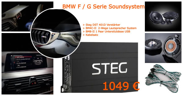 BMW Soundsystem Steg Komplettset