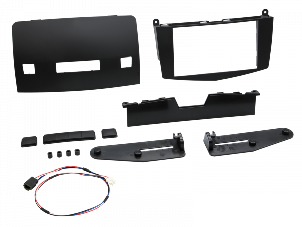 2-DIN Radioblende für Mercedes C-Klasse Limousine (W204) - Mercedes