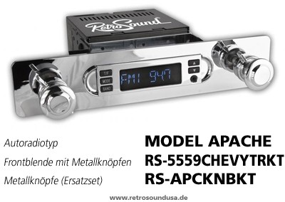 RETROSOUND Autoradio Model One "Chrom"