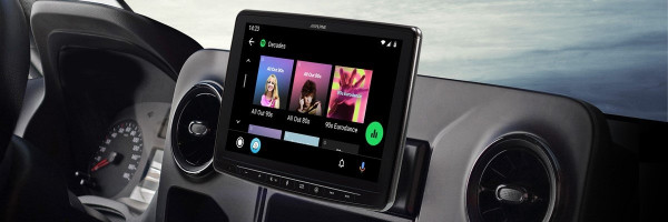 Alpine INE-F904S907 - 9-ZOLL NAVIGATIONSSYSTEM FÜR MERCEDES SPRINTER (W907)