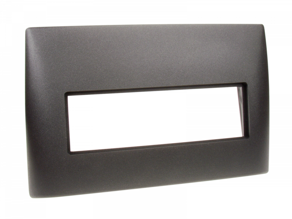 1-Din Radioblende für Fiat Stilo (192) - Farbe: schwarz