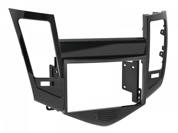 Doppel Din Radioblende Chevrolet Cruze 2009 > Klavierlack