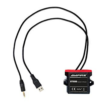 AMPIRE Bluetooth Receiver, 3.5mm Klinke, Strom über USB
