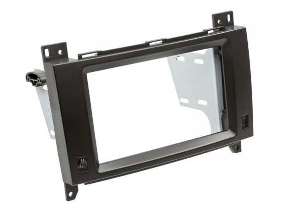 2-DIN Radioblende Mercedes diverse Fahrzeuge schwarz