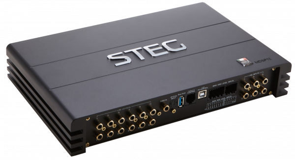STEG MDSP-12: 12-Kanal Endstufe mit 12-Kanal DSP