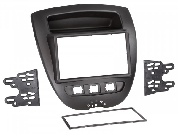 2-DIN Radioblende Citroen C1/Peugeot 107/Toyota Aygo