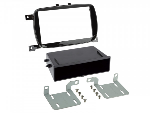 2-DIN Radioblende mit Fach Fiat 500 07/2015-2023
