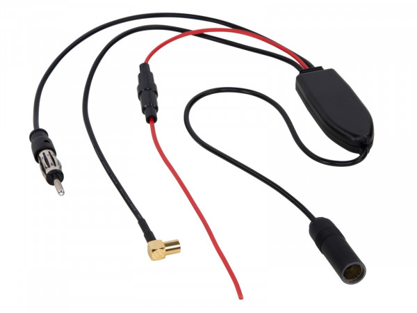 Antennensplitter AM/FM DAB+ DIN(f)>DIN(m)/SMB(f)