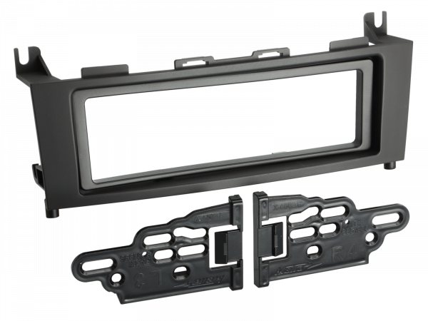 1-DIN Radioblende für Mercedes GLK-Klasse (X204) - Farbe: schwarz