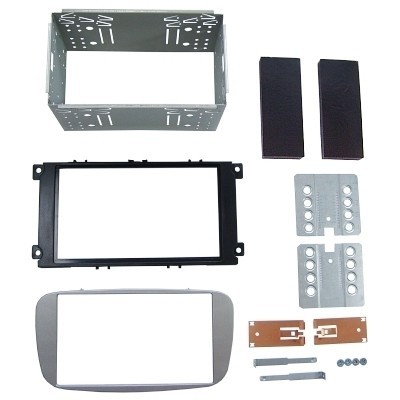 Doppel DIN Radioeinbauset FORD (2007>)silber
