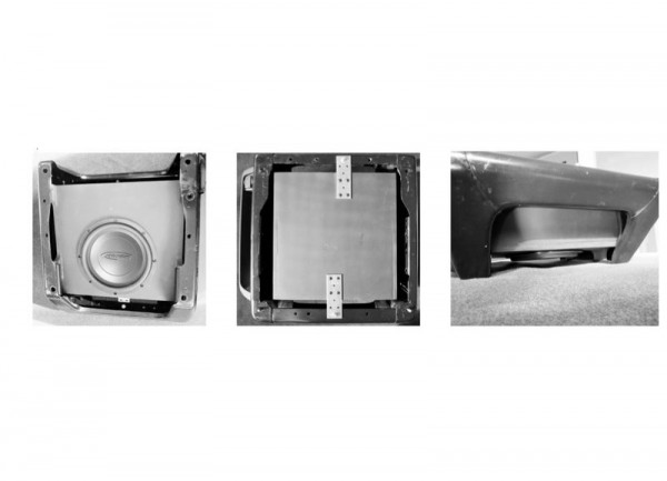 VW T5 Subwoofer ( Beifahrersitz )