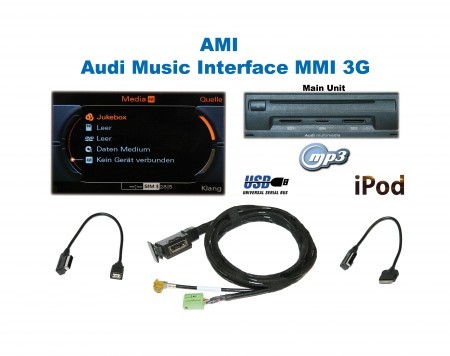 AMI - Audi Music Interface für Audi mit MMI 3G
