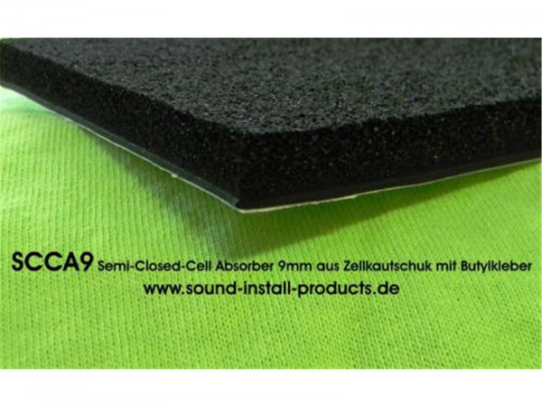 SCCA9 Semi-Closed-Cell-Absorber 9mm