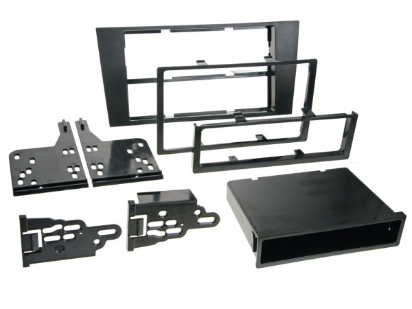 2-DIN Radioblende mit Fach Audi A4(B5) 02/1999-08/2001