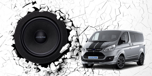 Alpine SPC‑106TRA7 – High‑End Front‑Lautsprecher‑System für Ford Transit 7