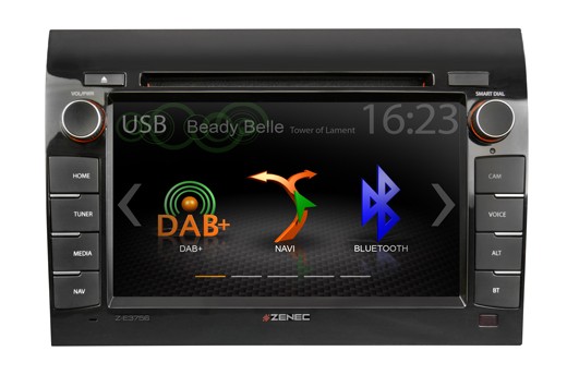 Zenec Z-E3756 – die Navigation für Ihren FIAT Ducato