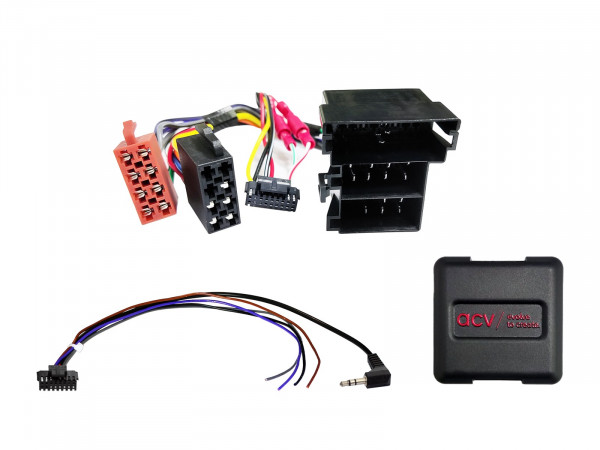 Lenkradfernbedienungsadapter Citroen/Fiat/Opel/Peugeot ISO/Mini ISO Multilead