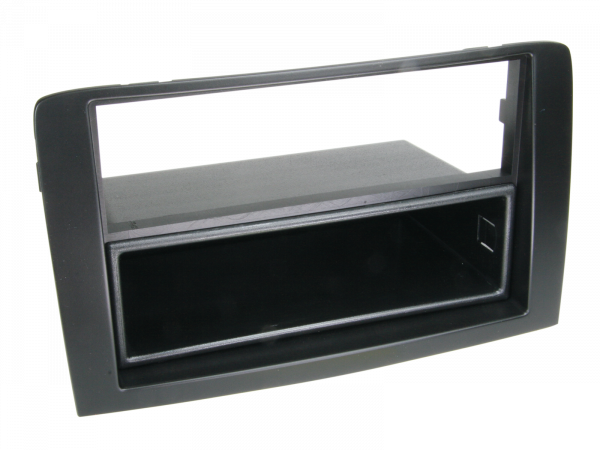 2-Din Radioblende für Fiat Idea (350) - Farbe: schwarz