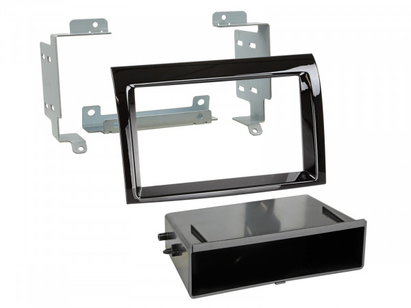 2-DIN Radioblende mit Fach Citroen/Fiat/Opel/Peugeot