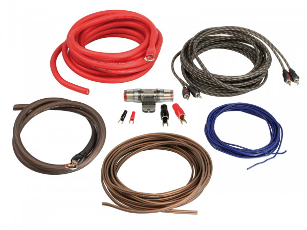 Kabel Kit Endstufe Stromkabel 20mm² Lautsprecherkabel 2,5mm²