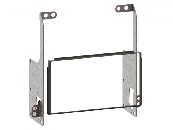 2 Din Radioblende Nissan X-Trail 2007 > schwarz