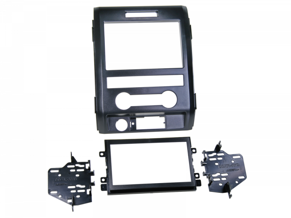 2 - DIN Radioblende für Ford F150 - Farbe: schwarz