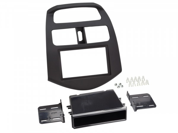 2-DIN Radioblende mit Fach Chevrolet Spark 2012-2017