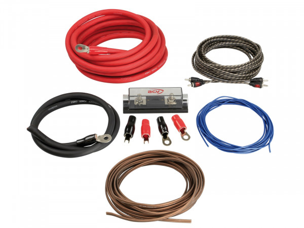 Kabel Kit Endstufe Stromkabel 35mm² Lautsprecherkabel 2,5mm²