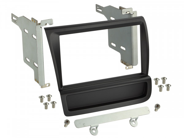 2-DIN Radioblende Audi R8(42) 04/2007-12/2015 schwarz