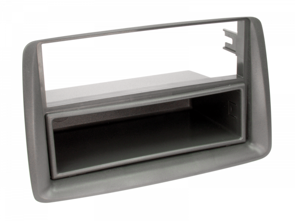 2-Din Radioblende für Fiat Panda (169) - Farbe: grau