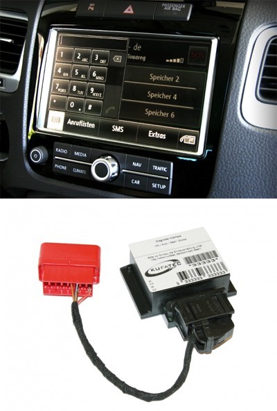 Handyvorbereitung Bluetooth VW Touareg 7P