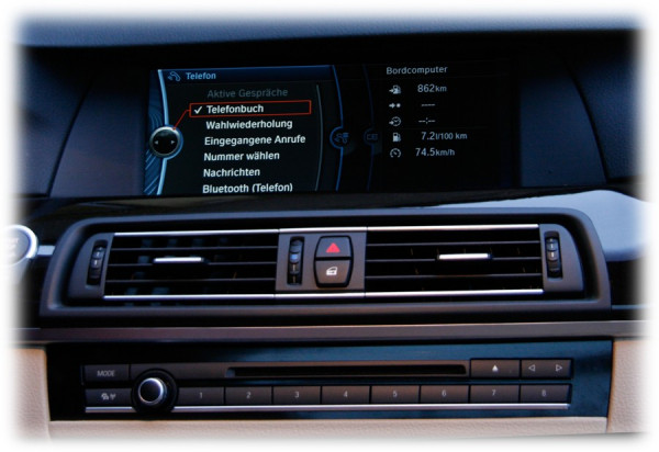 KUFATEC FISCON für BMW ''Pro'' F-Serie ohne USB Schnittstelle in Armlehne