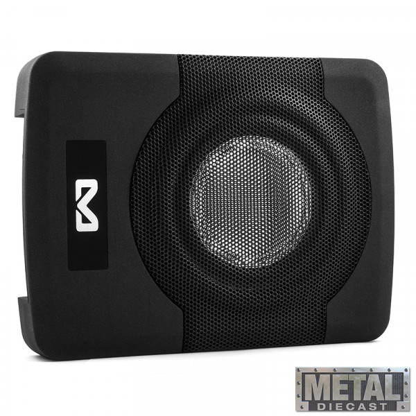 AMPIRE Aktiv-Subwoofer, 20cm (8'') 250/400 Watt mit Auto Turn-On