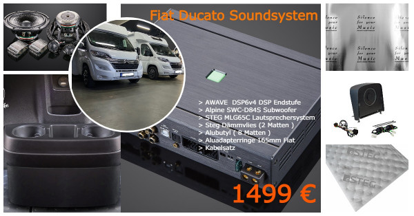 Fiat Ducato Soundsystem DSP