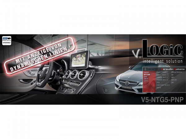 Rückfahrkamera Interface für MERCEDES Audio20 und Comand Online NTG5 / NTG5.1