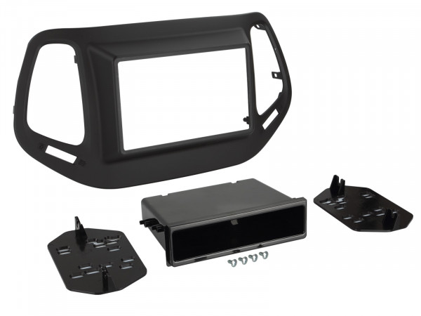 2-DIN Radioblende mit Fach Jeep Compass(MX) 2017-2021