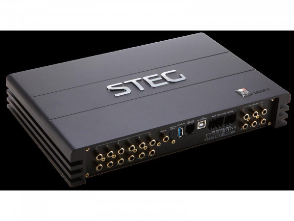 STEG MDSP-12: 12-Kanal Endstufe mit 12-Kanal DSP
