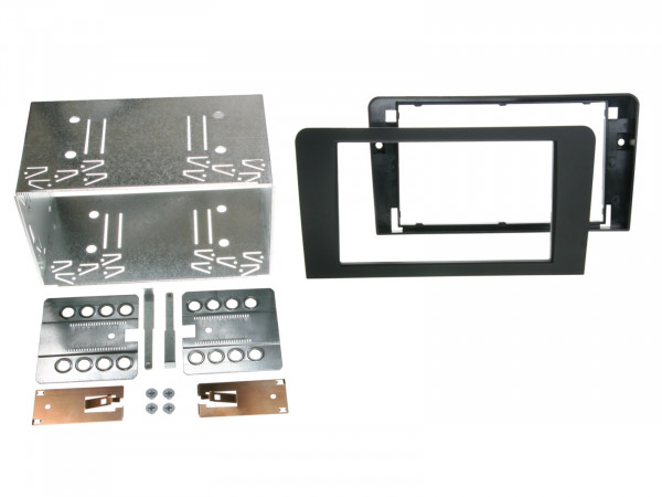 2-DIN Radioblende Audi A3(8P) 07/2003-04/2013 schwarz