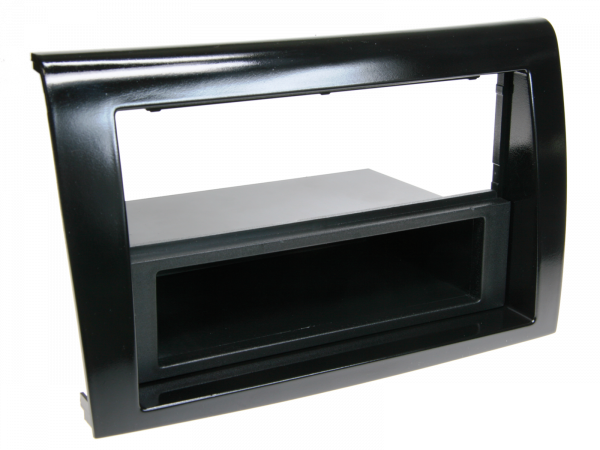2 - Din Radioblende für Fiat Bravo (198) - Farbe: Klavierlack