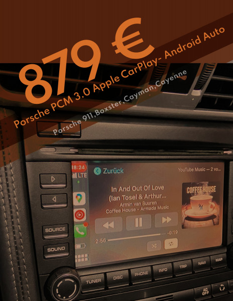 Porsche PCM 3.0 Apple CarPlay- Android Auto Integration