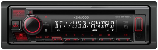 KENWOOD KDC-BT530U Bluetooth MP3-Radio mit USB