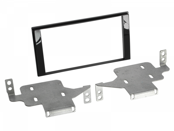 2-DIN Radioblende Nissan Juke (F15) - Farbe: Klavierlack