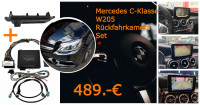 Mercedes C-Klasse W205 Kombi Rückfahrkamera Set (bis 07/2018 )