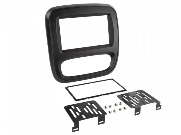 2-DIN Radioblende Fiat/Nissan/Opel/Renault ohne Klimatronik