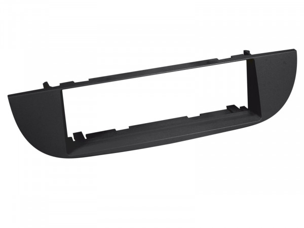 1-DIN Radioblende Fiat 500 10/2007-07/2015 schwarz