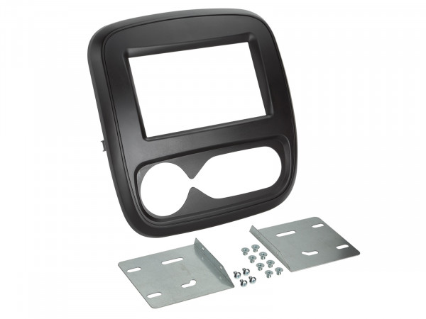 2-DIN Radioblende Fiat/Nissan/Opel/Renault mit Klimatronik