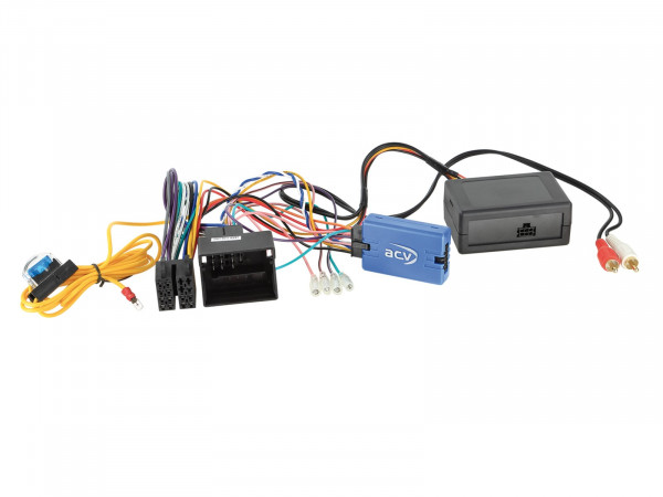 Lenkradfernbedienungsadapter BMW 1er/3er/5er/X5/X6 40Pin Quadlock CAN/MOST Amp