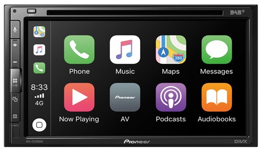 PIONEER AVH-Z5200DAB 2-DIN Moniceiver mit DAB+